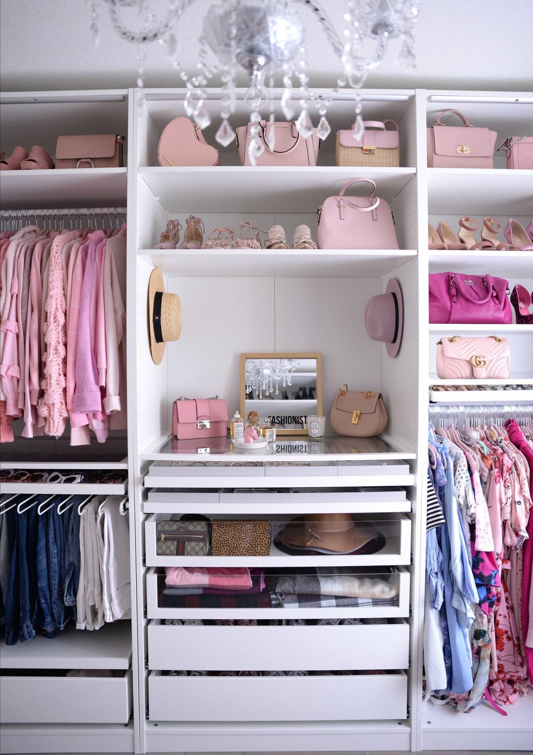 Helpful Closet Organization Tips Featuring The IKEA Pax Wardrobe