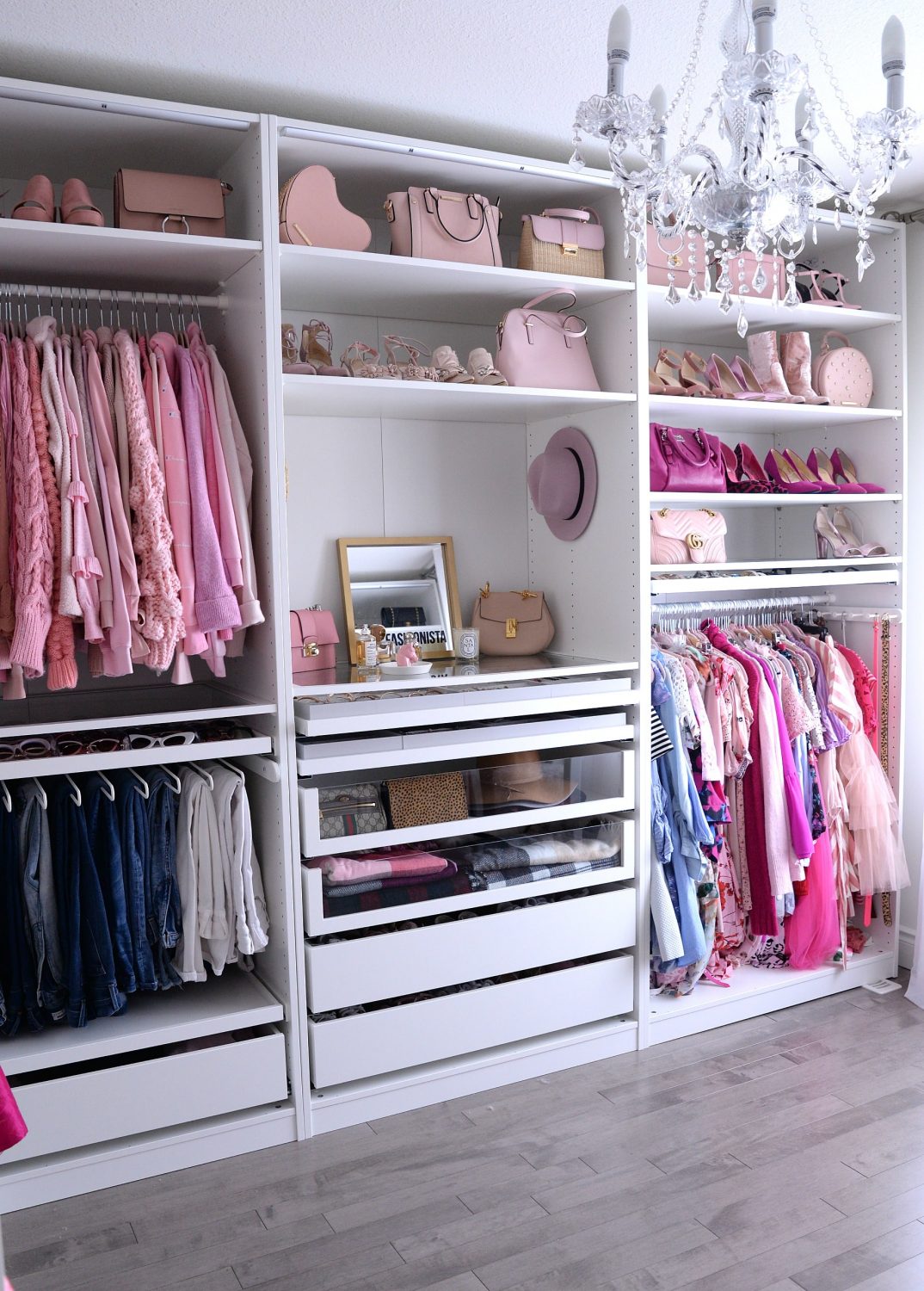 Helpful Closet Organization Tips Featuring The IKEA Pax Wardrobe