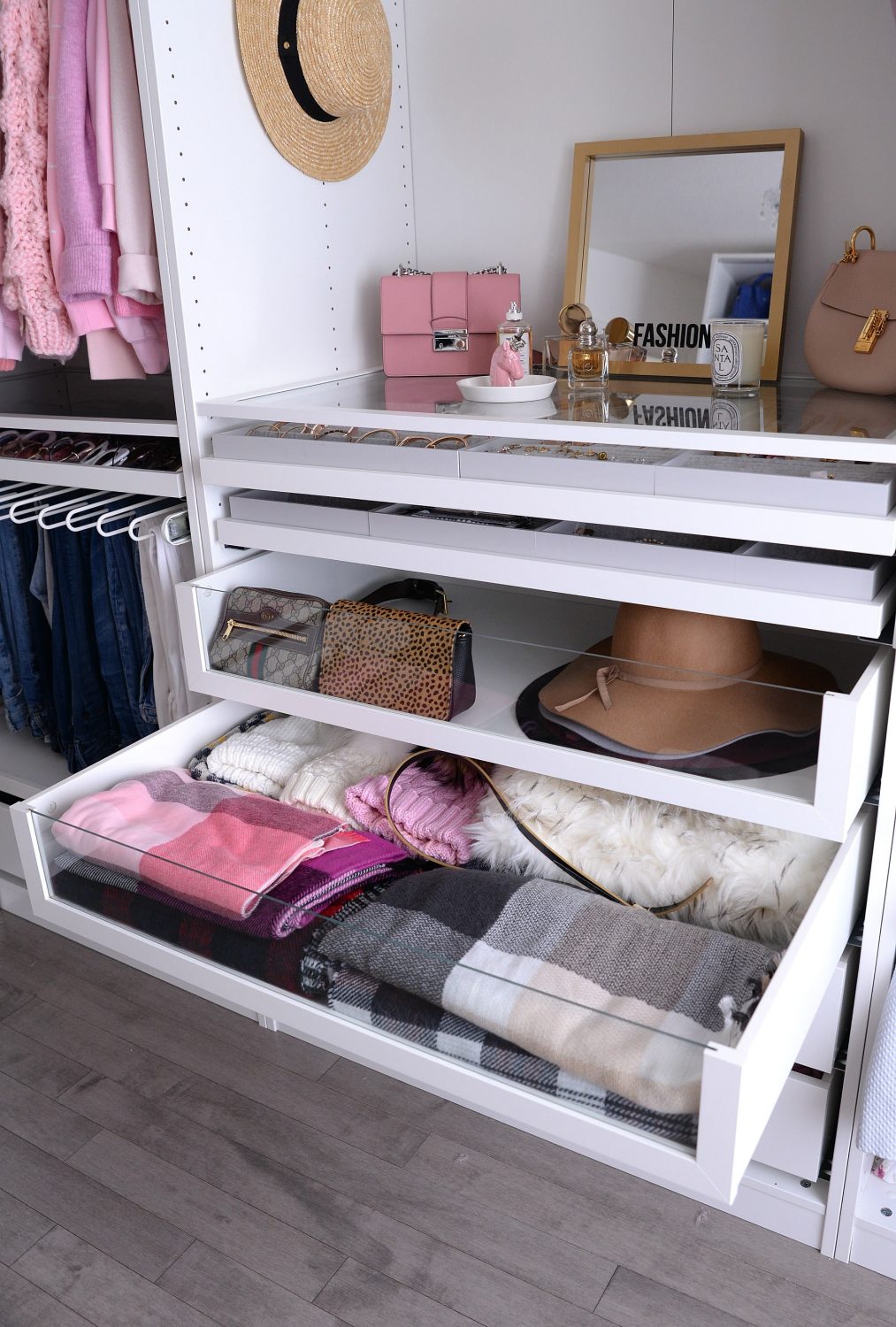 Creatice Closet Storage Ikea Canada with Simple Decor