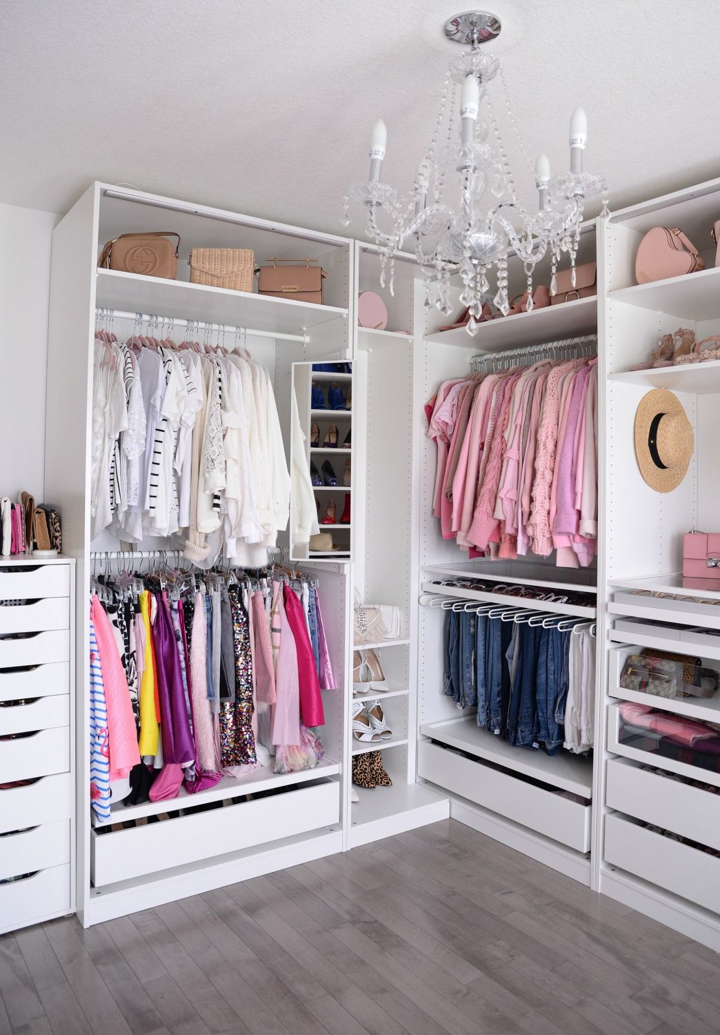 Helpful Closet Organization Tips Featuring The IKEA Pax Wardrobe