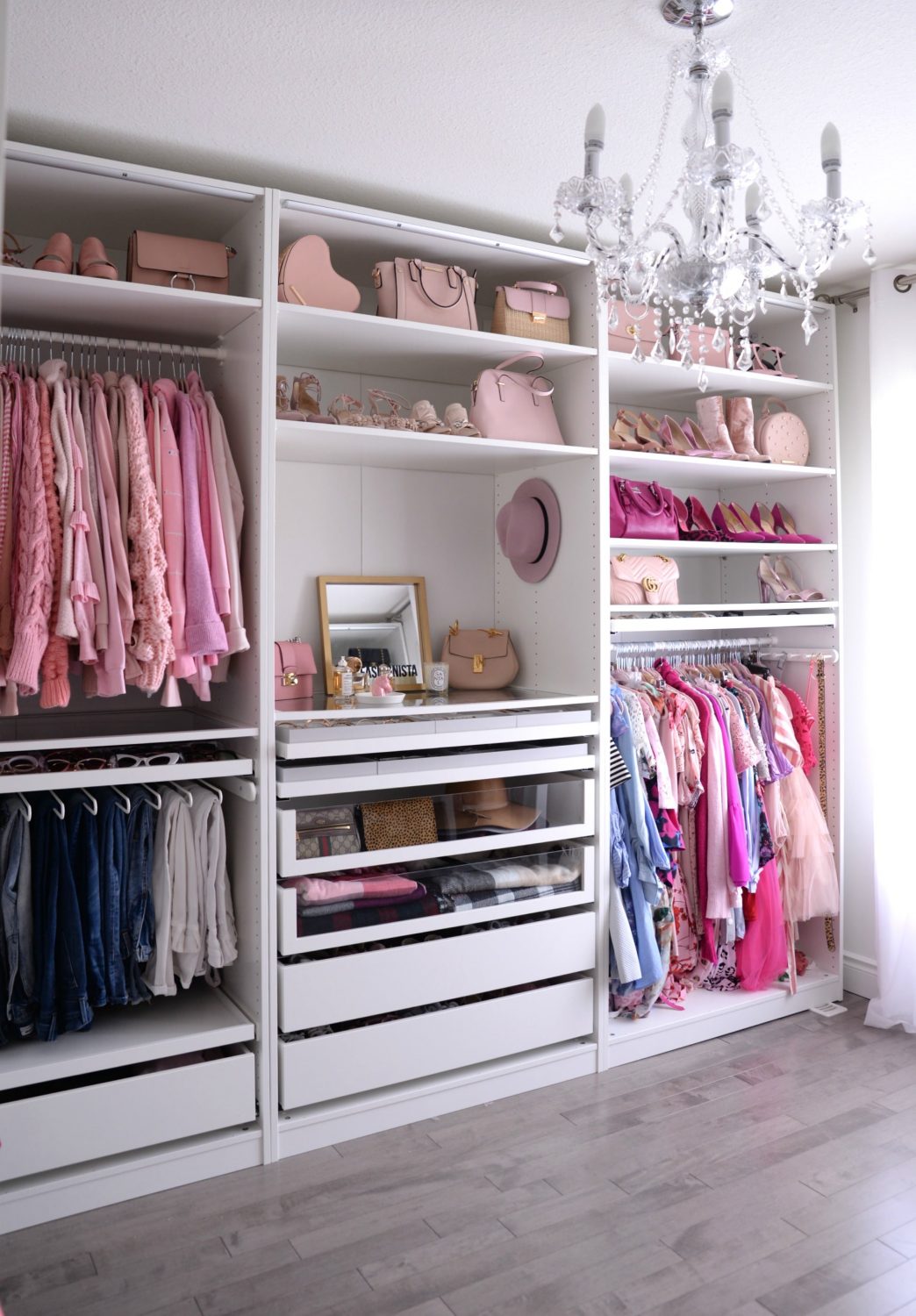 Helpful Closet Organization Tips The IKEA Pax Wardrobe – Pink Millennial