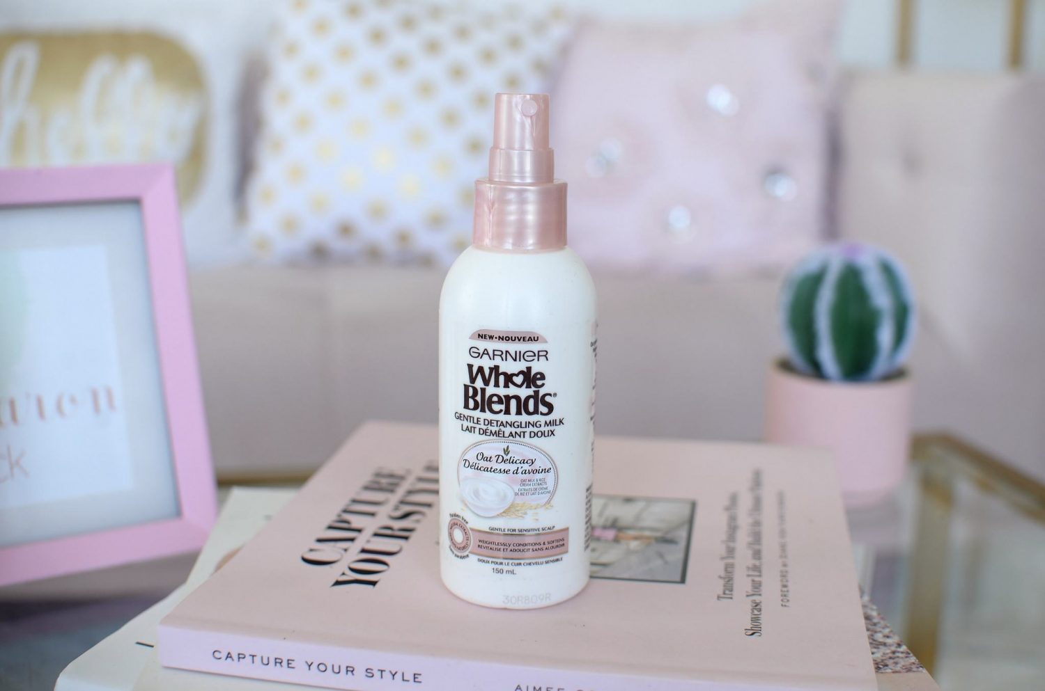 Garnier Whole Blends Gentle Detangling Milk