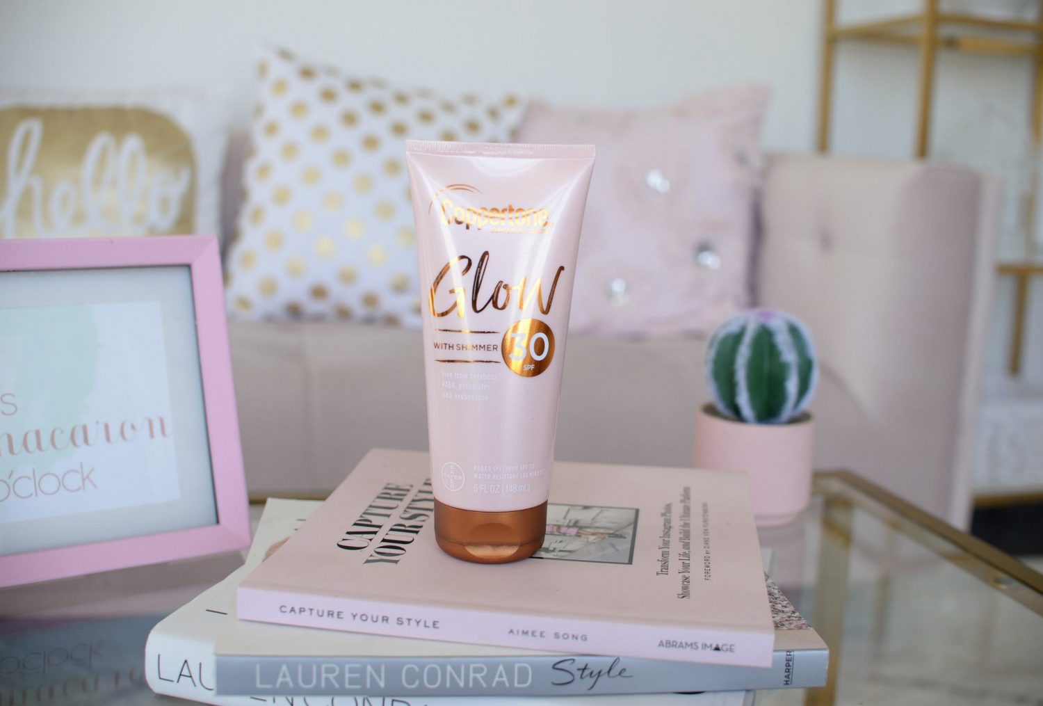 Coppertone Glow with Shimmer SPF30 