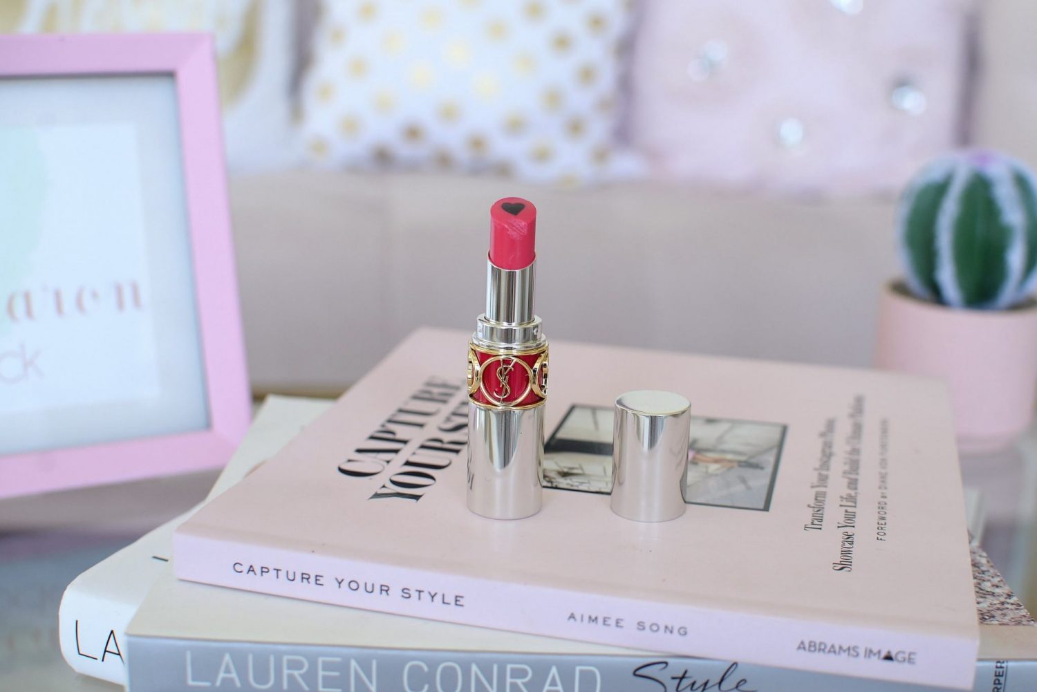 YSL Volupte Plump-In-Colour Lipstick 