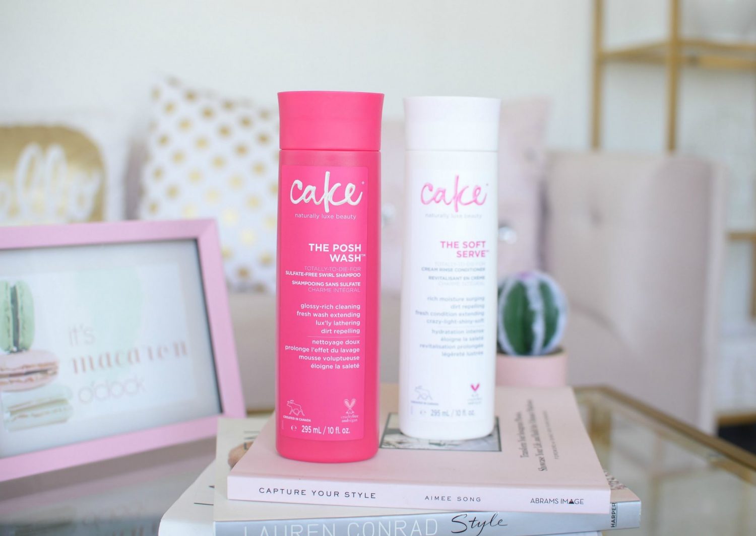 Cake Beauty The Posh Wash and The Soft Serve Cream Rinse Conditioner 