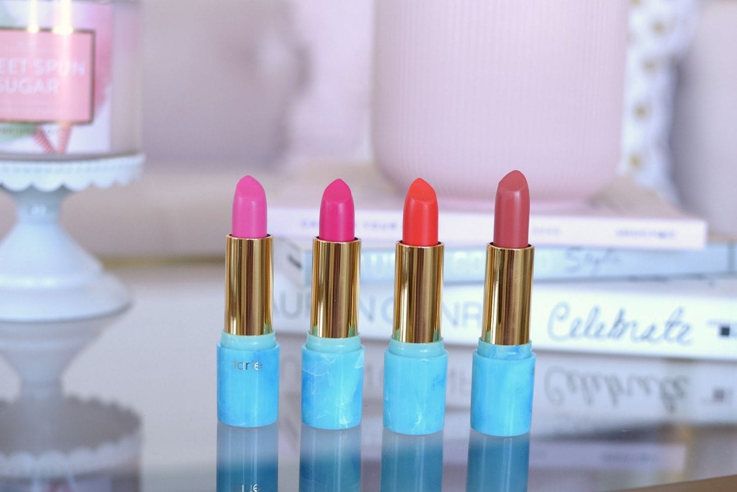 tarte Color Splash lipsticks