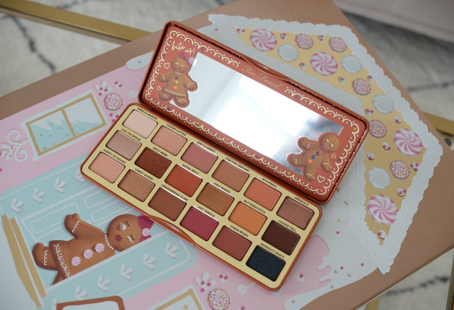 Too Faced Gingerbread Extra Spicy palette 