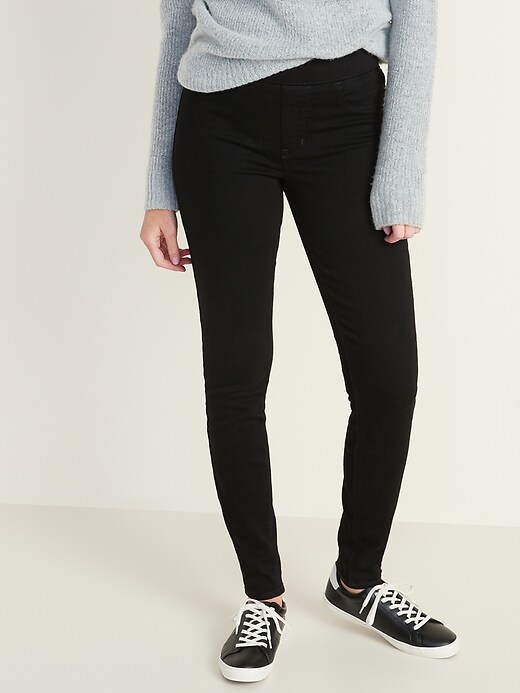Old Navy High-Waisted Built-In Warm Rockstar Jeggings