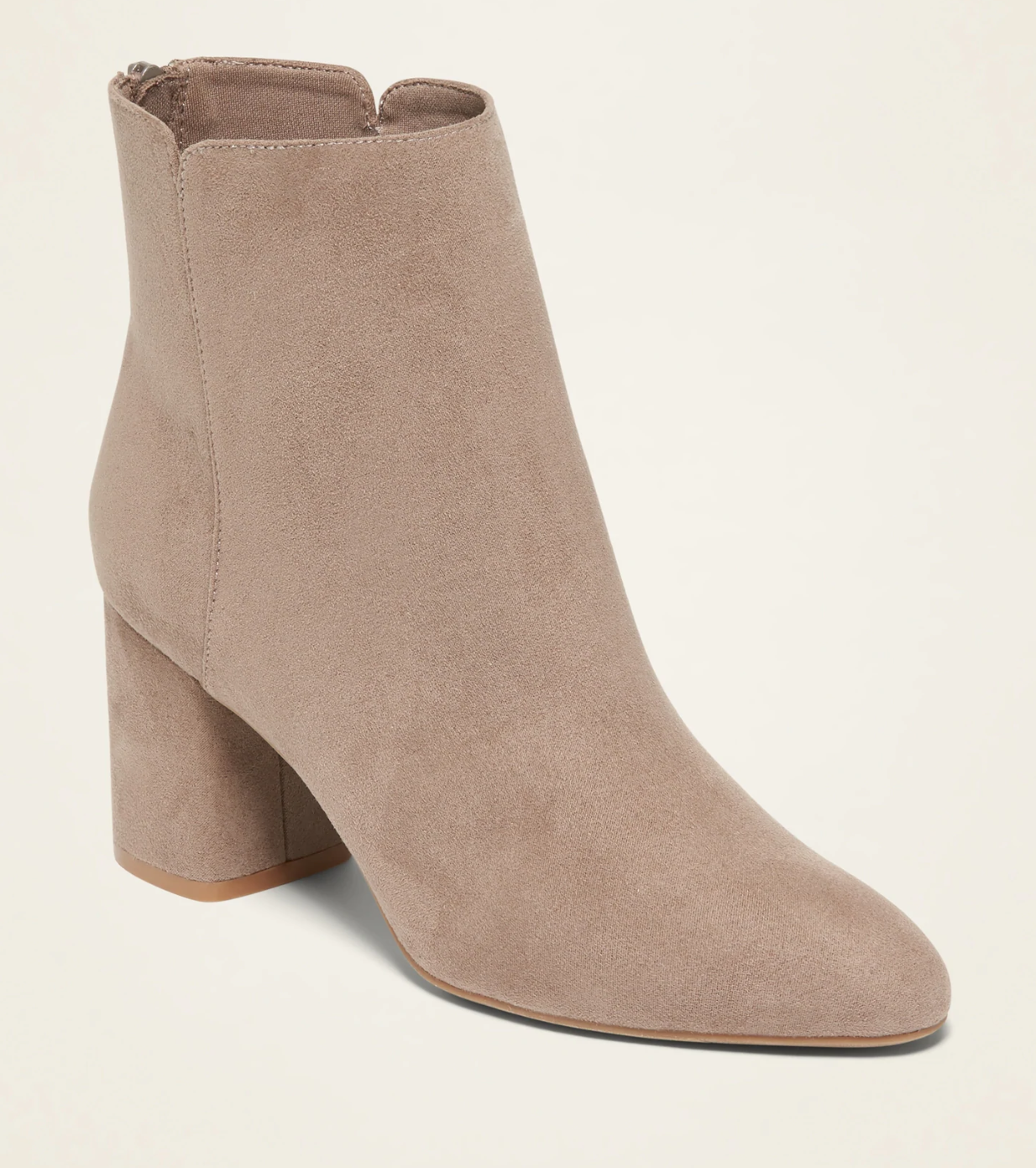  Old Navy Faux-Suede High-Heel Booties