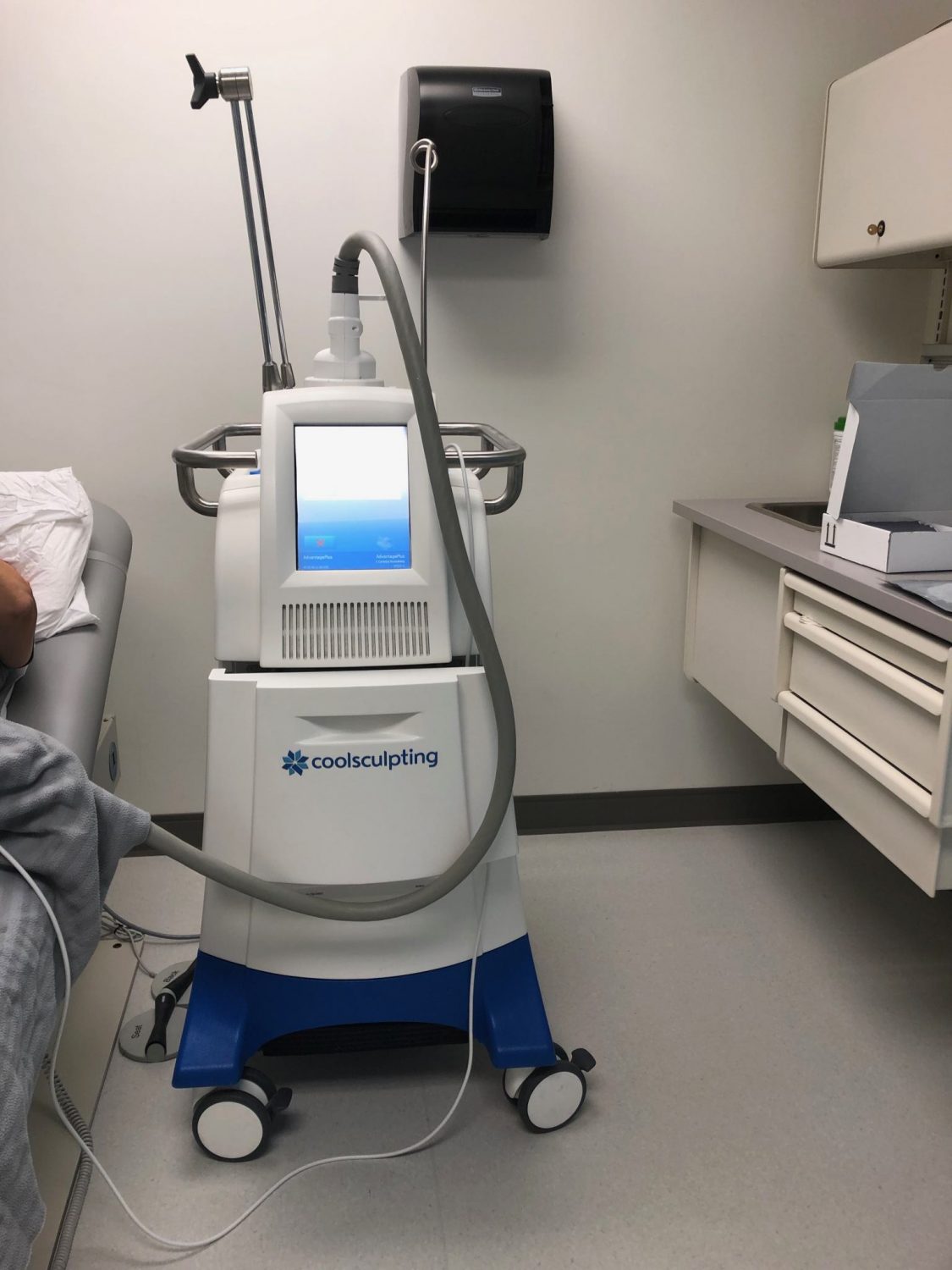 Freezing the Fat with Coolsculpting