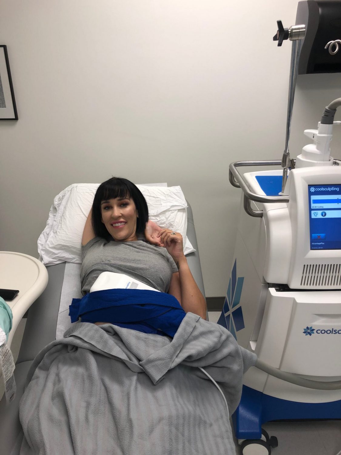 Freezing the Fat with Coolsculpting