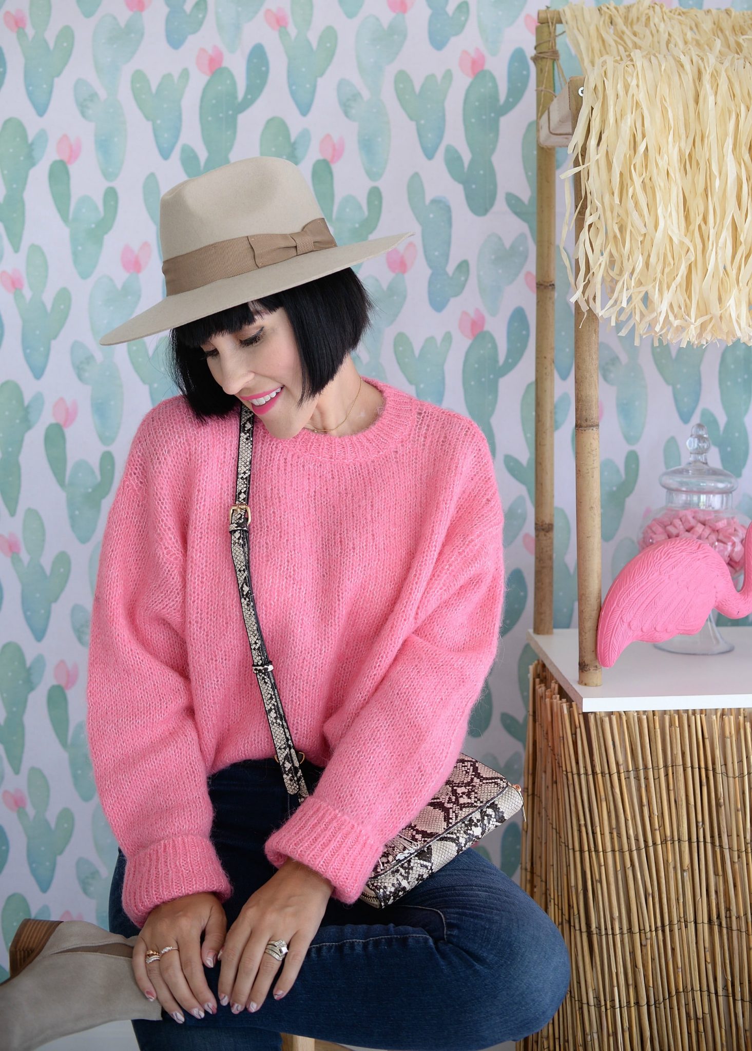 How to Style A Wide Brim Hat The Pink Millennial