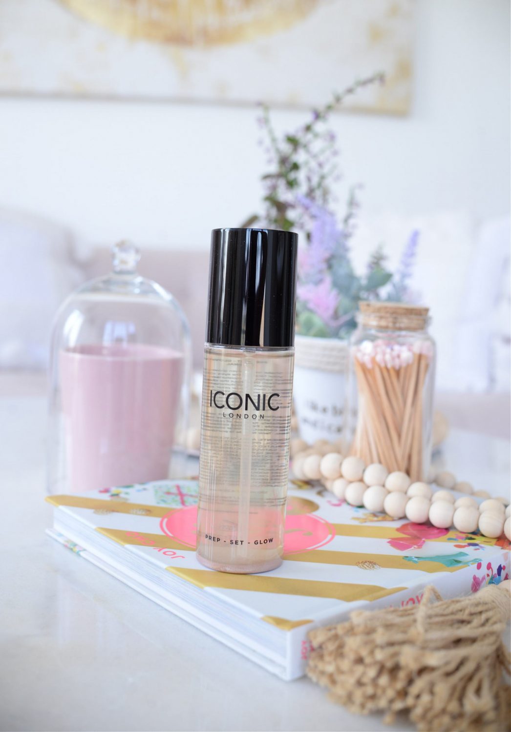 Iconic London Prep Set Glow Hydrating Spray