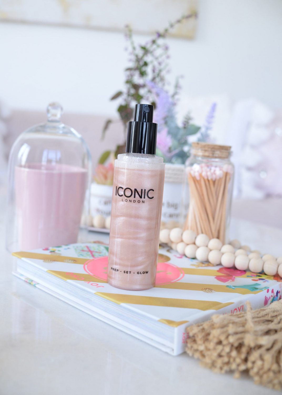 Iconic London Prep Set Glow Hydrating Spray