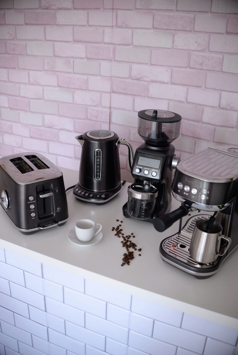 Breville Black Stainless Steel Luxe Collection