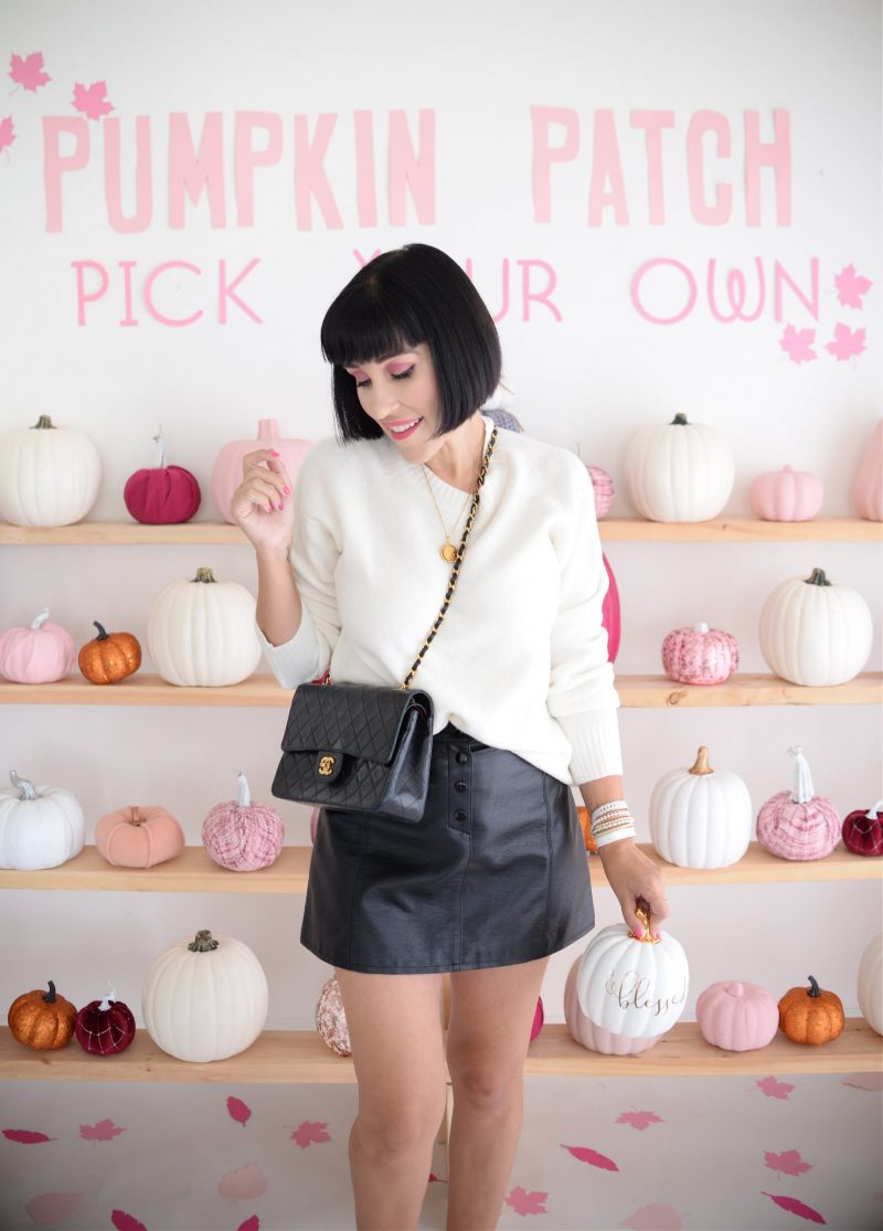 how to wear white booties in fall