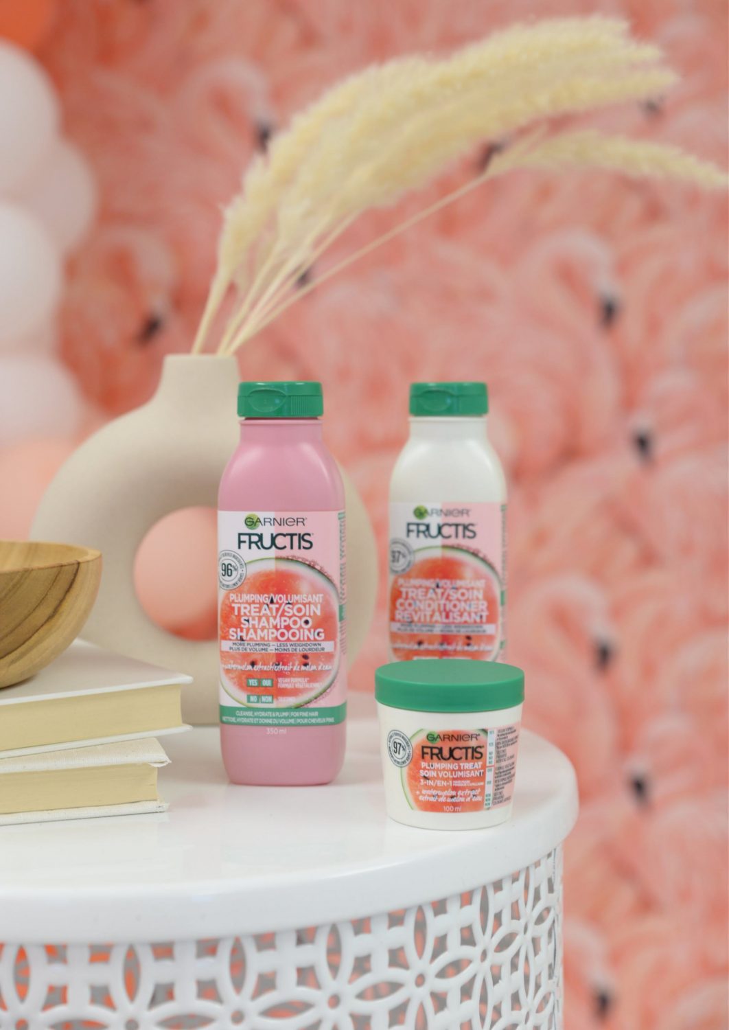 Garnier Fructis Hair Treats Watermelon Shampoo and Conditioner